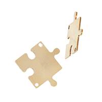 Gold Filled Connectable Puzzle Connector