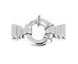 Sterling Silver Fancy Springring 20mm Clasp