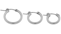 Sterling Silver Flex Hoop Earring E-3