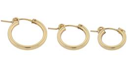 Gold Filled Flex Hoop Earring