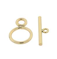 Gold Filled Toggle Clasp 12mm Ring