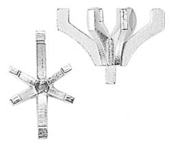 14K MARQUISE 6 PRONGS RING SETTING 8920-14K