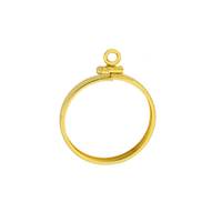 Gold Filled US Nickel Coin Bezel