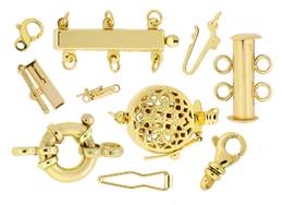 Gold Filled Clasp Components And Gold-Filled Clasp