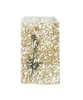 SIZE B GOLD-TONE PAPER GIFT BAGS 27343-BX