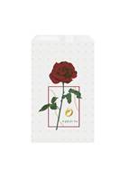 SIZE B RED ROSE PAPER GIFT BAG 27326-BX