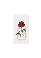 SIZE A RED ROSE PAPER GIFT BAG 27325-BX