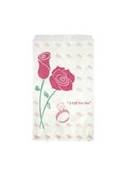 SIZE B PINK ROSE PAPER GIFT BAGS 27321-BX