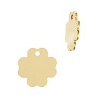 Gold Filled Clover Charm