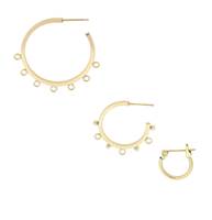 Gold Filled Hoop Earrings