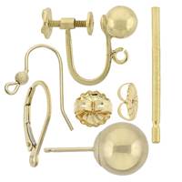 Gold Filled Earrings And Earring Components