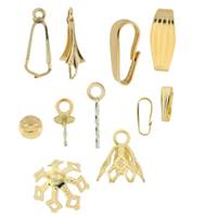 Gold Filled Pendant Components And Pendant Drops