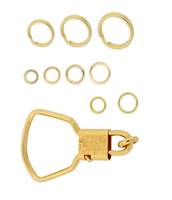 Gold Filled Jumprings, Key Rings And Split Rings