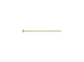 gold filled 25x0.7mm 21 gauge headpin