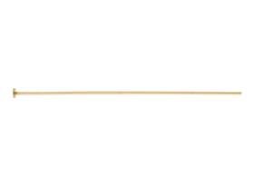 gold filled 2 inches 22 gauge headpin