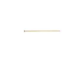 gold filled 1 inch 24 gauge headpin