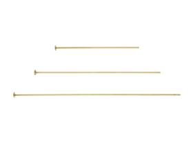 14K Gold Headpin 26 Gauge Wire