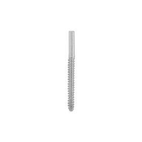 14kw 9.5x0.76mm earring screw short post type-c this post fit only type-c back