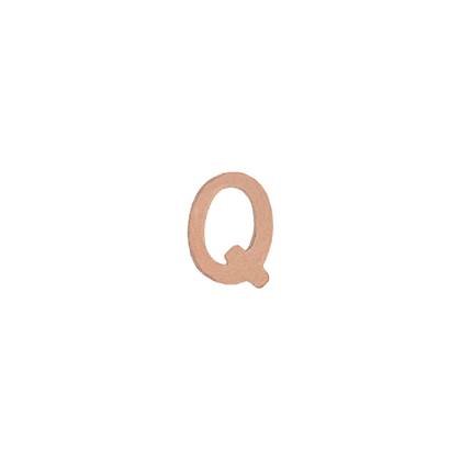 14kr 4.77mm letter q