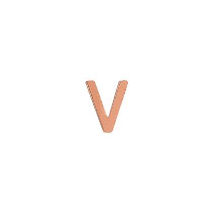 14kr 4.77mm letter v