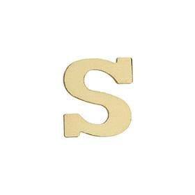 14ky thick letter s 7.5mm