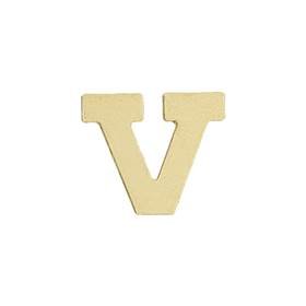 14ky thick letter v 7.5mm