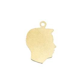 14ky 21mm boy profile charm