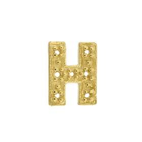 14ky 9x8mm width h diamond block initial