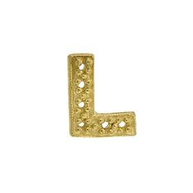 14ky 9x8mm width l diamond block initial
