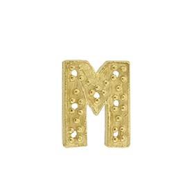 14ky 9x8mm width m diamond block initial