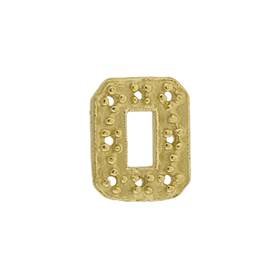 14ky 9x8mm width o diamond block initial