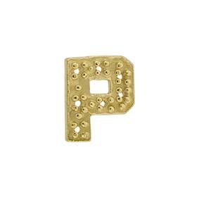 14ky 9x8mm width p diamond block initial