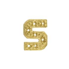 14ky 9x8mm width s diamond block initial