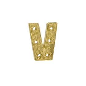 14ky 9x8mm width v diamond block initial