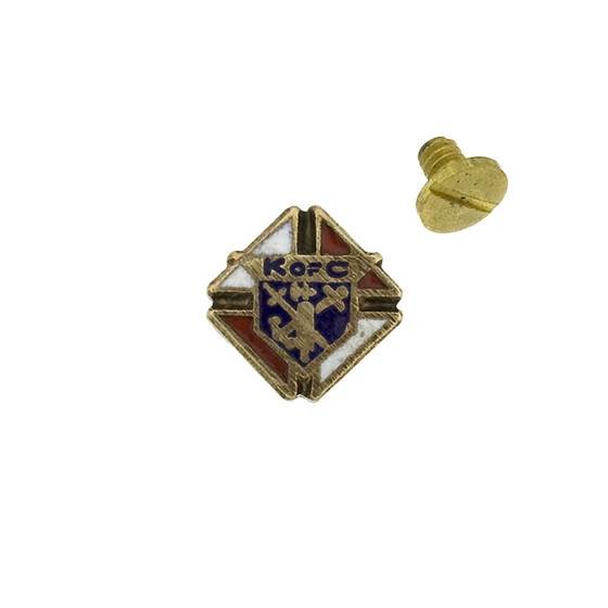 14ky 5.41mm knight of columbus ring emblem