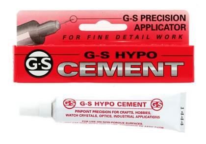 g-s hypo cement glue 0.33 fluid ounces