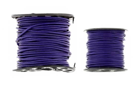 Leather Cord Amethyst