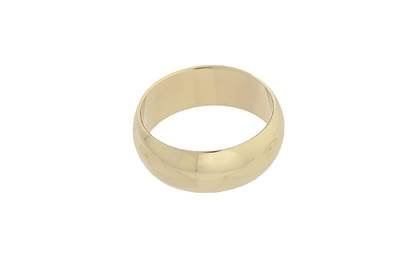 14ky 7mm ring size 10