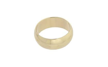 14ky 7mm ring size 5.5