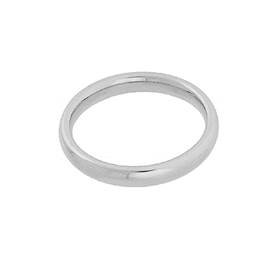 platinum comfort fit wedding band 3mm size 6