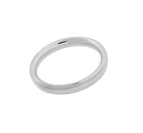 14K MILGRAIN COMFORT-FIT BAND 3MM 13847-14K