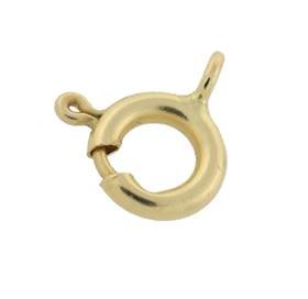 14ky 8mm open spring ring clasp