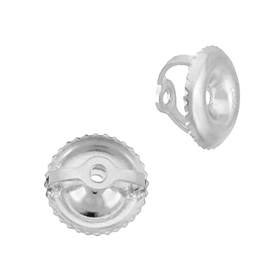 sterling silver 5.85x1.06mm hole earring screw earnut type-b
