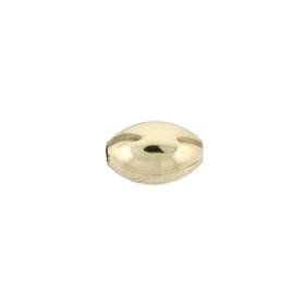 gold filled 5x3mm oval bead