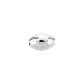sterling silver 5x3mm oval bead