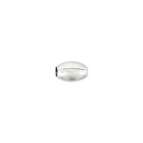 sterling silver 2.5x3.5mm oval bead
