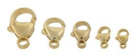 Gold Filled Closed Ring Oval Trigger Clasp