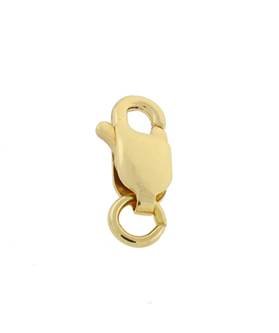 18ky 10.1mm lobster clasp with open jumpring