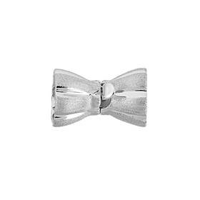 14kw 8x12mm matt stripe bow clasp