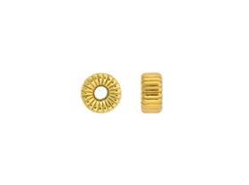 corrugated roundel bead 5mm